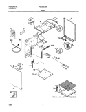BODY Diagram and Parts List for FGF335CGSK  Frigidaire Range