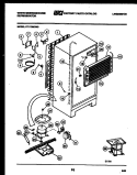 SYSTEM AND AUTOMATIC DEFROST PARTS Diagram and Parts List for RT173MCD0  Frigidaire Refrigerator