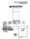 COVER Diagram and Parts List for FRT18NRJD1  Frigidaire Refrigerator