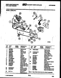 CONSOLE AND CONTROL PARTS Diagram and Parts List for LC590LXD2  Frigidaire Washer