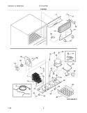 SYSTEM Diagram and Parts List for FRT21IL5DWB  Frigidaire Refrigerator