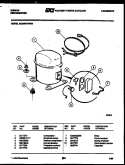 COMPRESSOR PARTS Diagram and Parts List for MC50S7GYNB  Gibson Dehumidifier