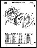 Part Location Diagram of 5303051704 Frigidaire Gasket