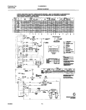 134126900 WIRING DIAGRAM Diagram and Parts List for FLSG60RGS1  Frigidaire Washer Dryer Combo