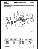 CAM Diagram and Parts List for SP24C6DWGB  Gibson Dishwasher