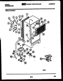 SYSTEM AND AUTOMATIC DEFROST PARTS Diagram and Parts List for 95-1970-23-00  Tappan Refrigerator