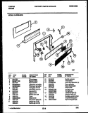 BACKGUARD Diagram and Parts List for 31-2239-00-06  Tappan Range