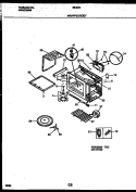 WRAPPER AND BODY PARTS Diagram and Parts List for 56-9431-10-05  Tappan Microwave