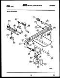 Part Location Diagram of 5303131882 Frigidaire BURNER GRIDDLE