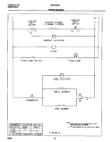 WIRING DIAGRAM Diagram and Parts List for MEF342BBWD  Frigidaire Range