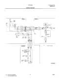 WIRING DIAGRAM Diagram and Parts List for FRT18S6AW0  Frigidaire Refrigerator