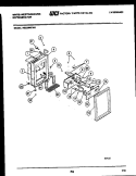 ICE DOOR, DISPENSER AND WATER TANK Diagram and Parts List for RS229MCD0  Frigidaire Refrigerator