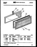 Part Location Diagram of 8017011 Frigidaire PANEL INTERIOR LID