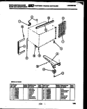 CABINET AND INSTALLATION PARTS Diagram and Parts List for AL113L1A1  Frigidaire Air Conditioner