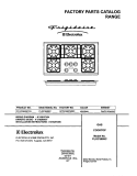 COVER Diagram and Parts List for PLGC36S9CCA  Frigidaire Cooktop