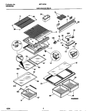 Part Location Diagram of 215919454 Frigidaire TRIM-SHELF