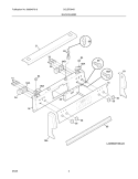 Part Location Diagram of 318293814 Frigidaire Surface Element Switch