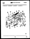 UPPER BODY PARTS Diagram and Parts List for 77-4957-00-08  Tappan Range