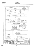 WIRING DIAGRAM Diagram and Parts List for FEF450WFDB  Frigidaire Range