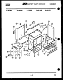 BODY PARTS Diagram and Parts List for 32-1012-45-10  Tappan Range