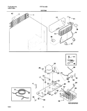 SYSTEM Diagram and Parts List for FRT18LN5BW2  Frigidaire Refrigerator