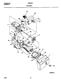 CONTAINER Diagram and Parts List for FRS22ZNFW0  Frigidaire Refrigerator