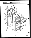 Part Location Diagram of 3015113 Frigidaire TRIM, Freezer  DOOR