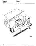 CONTROL PANEL Diagram and Parts List for FEB756CBTD  Frigidaire Wall Oven