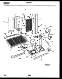 SYSTEM AND AUTOMATIC DEFROST PARTS Diagram and Parts List for MRS20HRAWO  Frigidaire Refrigerator