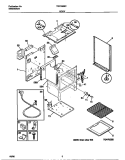 BODY Diagram and Parts List for TGF332BCWC  Tappan Range