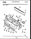 Part Location Diagram of 5303208830 Frigidaire PANEL-CONTROL