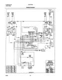 WIRING DIAGRAM Diagram and Parts List for GLEFS76AQH  Frigidaire Range