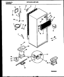 SYSTEM AND AUTOMATIC DEFROST PARTS Diagram and Parts List for MRT18JZBY0  Uni Refrigerator