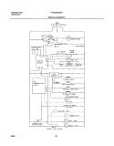 WIRING SCHEMATIC Diagram and Parts List for PLHS239ZCB1  Frigidaire Refrigerator