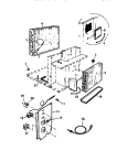 CONTROL PARTS Diagram and Parts List for AL119J1A2  Frigidaire Air Conditioner