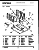UNIT PARTS Diagram and Parts List for WAC083S7A2  Frigidaire Air Conditioner