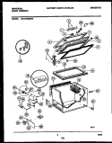 CHEST FREEZER PARTS Diagram and Parts List for MFC07M3BW0  Frigidaire Freezer