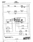 WIRING DIAGRAM Diagram and Parts List for FEF352CASF  Frigidaire Range