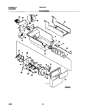 ICE CONTAINER Diagram and Parts List for FRS24ZGGB0  Frigidaire Refrigerator
