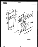 Part Location Diagram of 5303271592 Frigidaire PANEL-INNER DOOR,Refrigerator