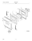 Part Location Diagram of 316575901 Frigidaire HINGE