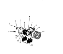 MOTOR Diagram and Parts List for DE400JDH1  Frigidaire Dryer