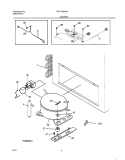 SYSTEM Diagram and Parts List for GFC15M4AW6  Gibson Freezer