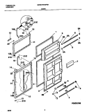 DOOR Diagram and Parts List for GRT21PRHD6  Gibson Refrigerator