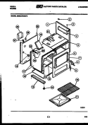 BODY PARTS Diagram and Parts List for 30IGCDWAN5  Tappan Range