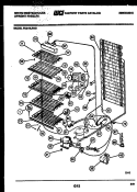 SYSTEM AND ELECTRICAL PARTS Diagram and Parts List for FU218LRW3  Frigidaire Freezer