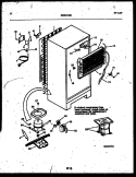 SYSTEM AND AUTOMATIC DEFROST PARTS Diagram and Parts List for ATG175NCD0  Frigidaire Refrigerator