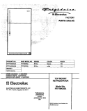 COVER Diagram and Parts List for FRT18KS5AW8  Frigidaire Refrigerator