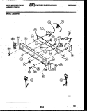 CONSOLE AND CONTROL PARTS Diagram and Parts List for LE600MXD2  Frigidaire Washer Dryer Combo