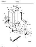 Part Location Diagram of 218751301 Frigidaire COVER-EVAP COIL, LOWER